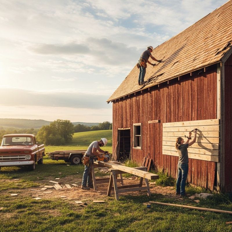 Barn Renovation in Overland Park, KS
