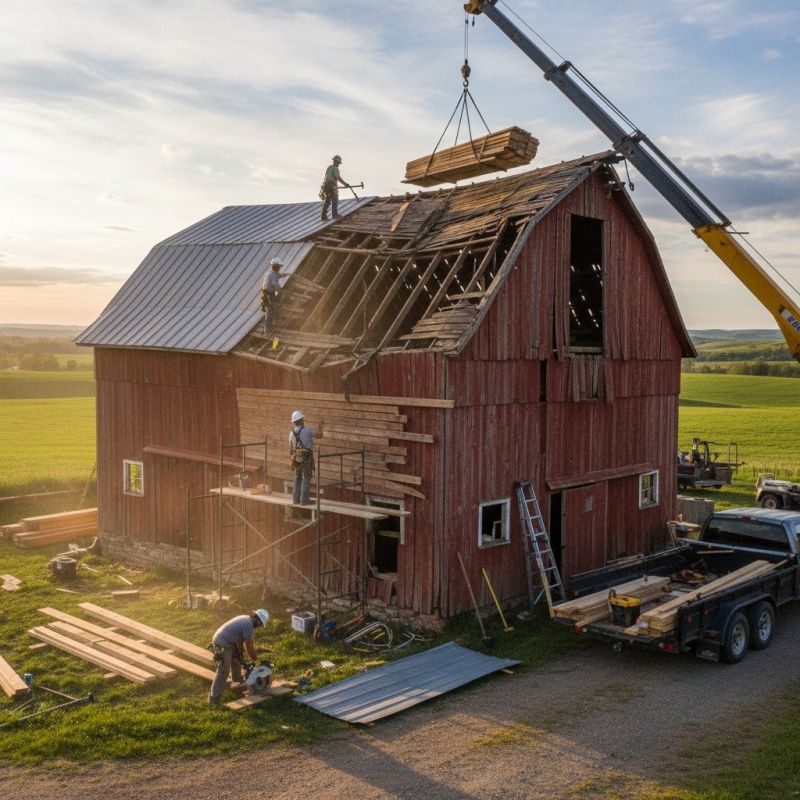 Barn Siding Repair in Wilmington, NC