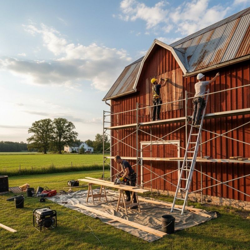 Barn Siding Repair in Olathe, KS