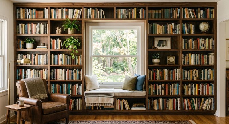 Bookshelves Installation in Fairfax, VA