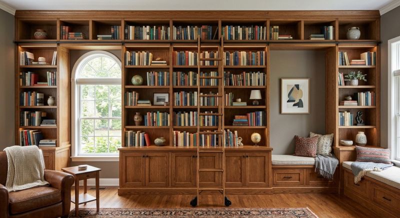 Bookshelves Installation in Woodbridge, VA