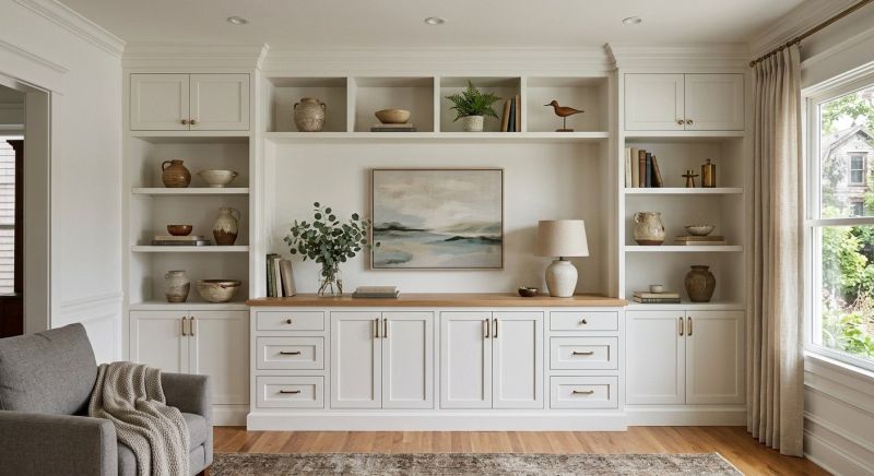 Built In Storage Installation in Woodbridge, VA
