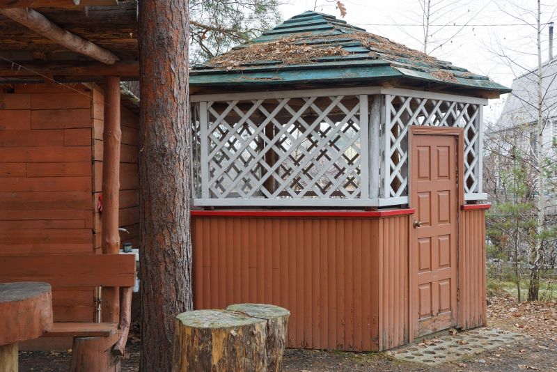 Cedar Gazebo Installation in Wilmington, NC