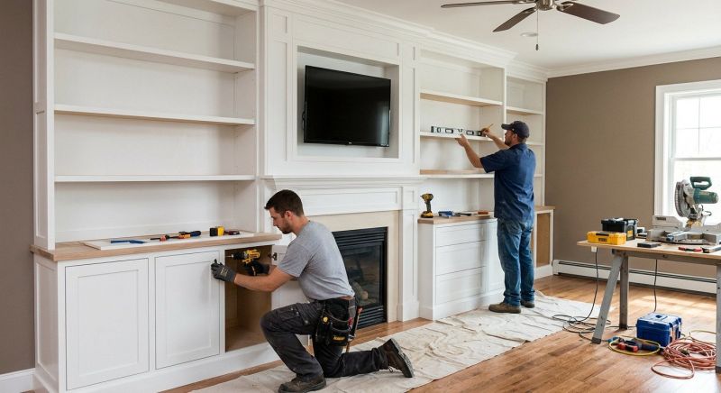 Fireplace Built Ins Installation in Frederick, MD