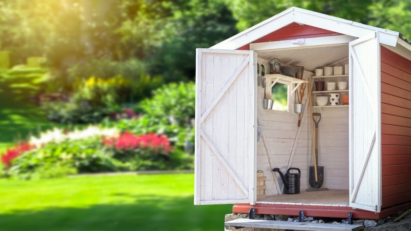 Lean To Shed Installation in Wilmington, NC