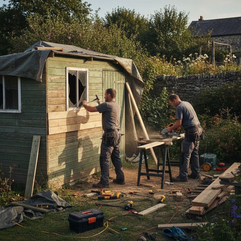 Shed Roof Repair in Olathe, KS