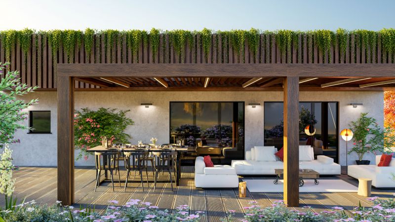 Wood Pergola Installation in Kansas City, KS